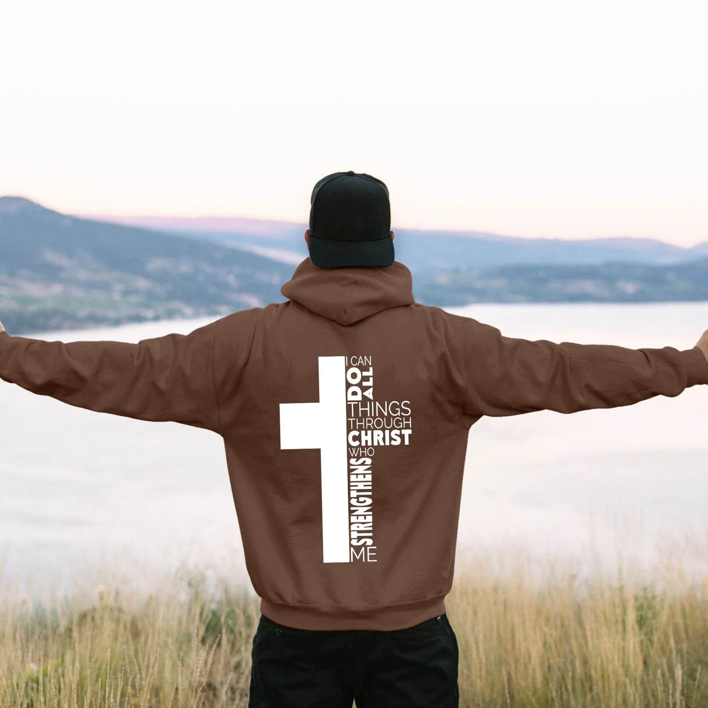 Jesus Theme Men's Hoodies