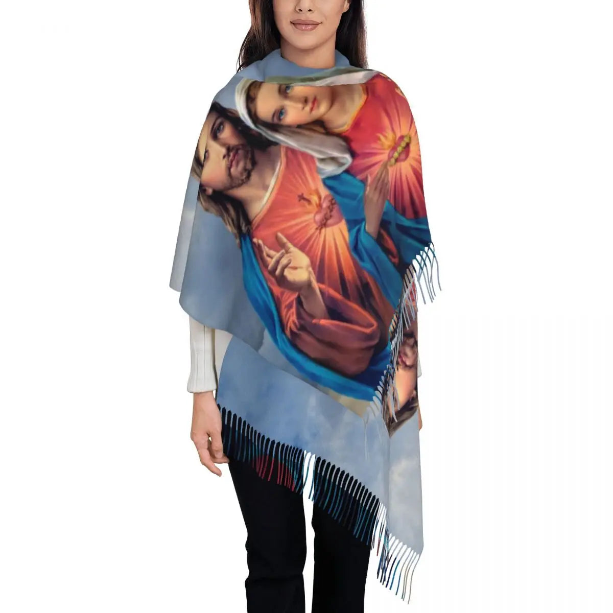 Virgin Mary Of Guadalupe Scarf