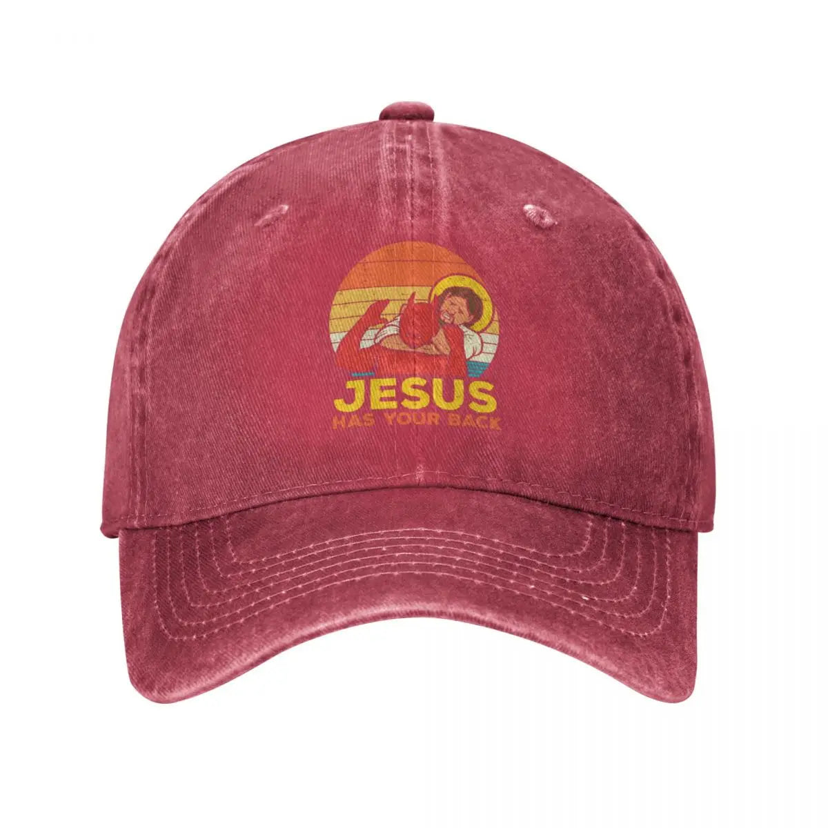 Jesus Has Your Back Jiu Jitsu Cap