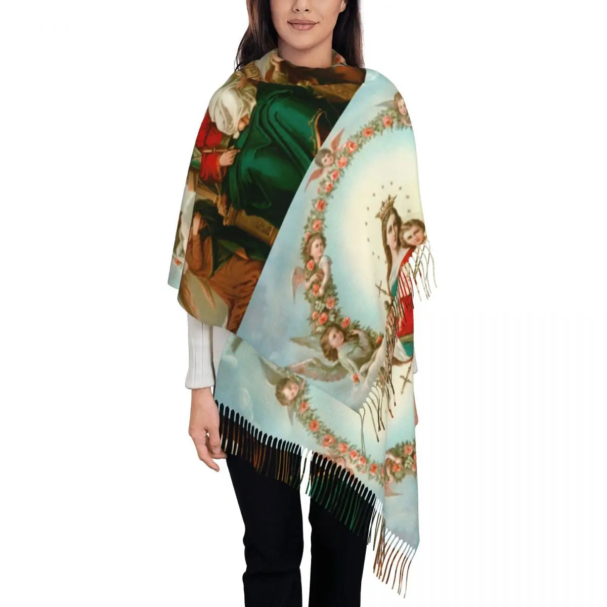 Virgin Mary Of Guadalupe Scarf