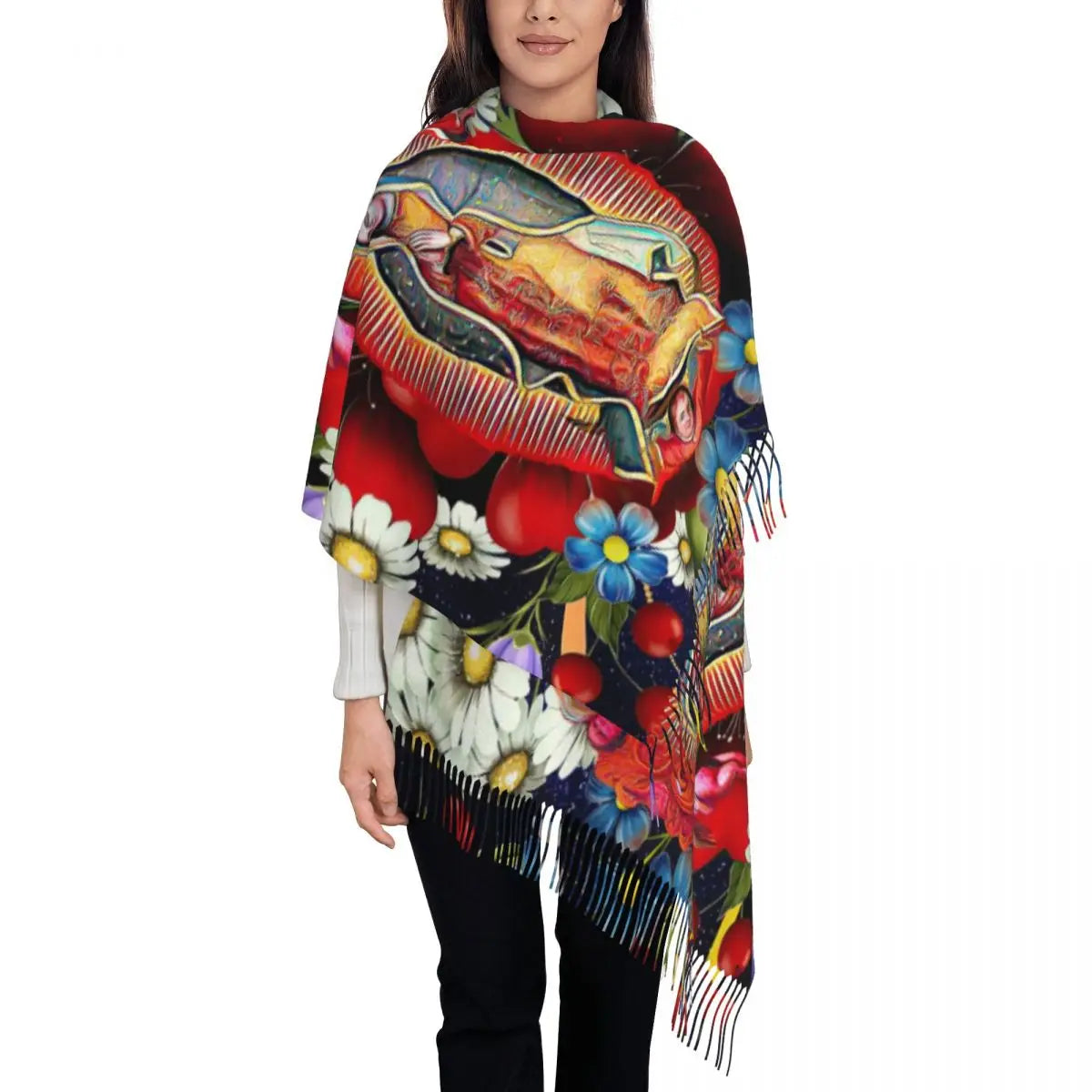 Virgin Mary Of Guadalupe Scarf