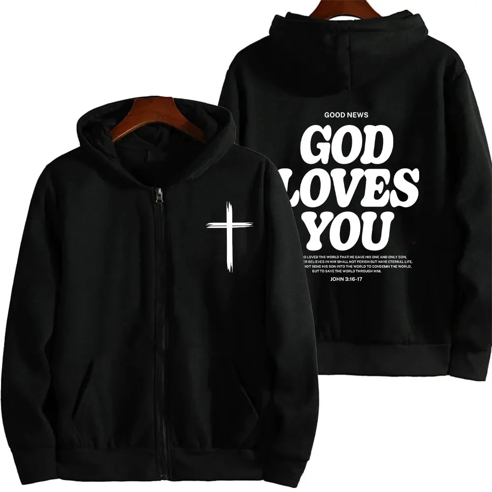 Harajuku Aesthetic Christian Jesus Hoodie