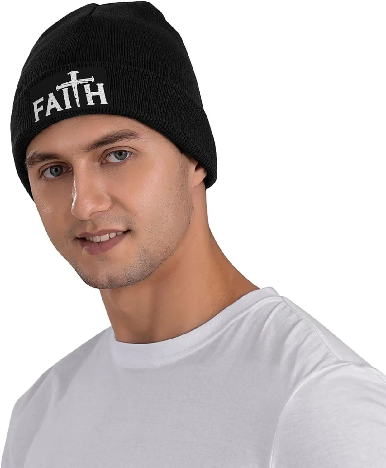 Faith Religious Knit Hat