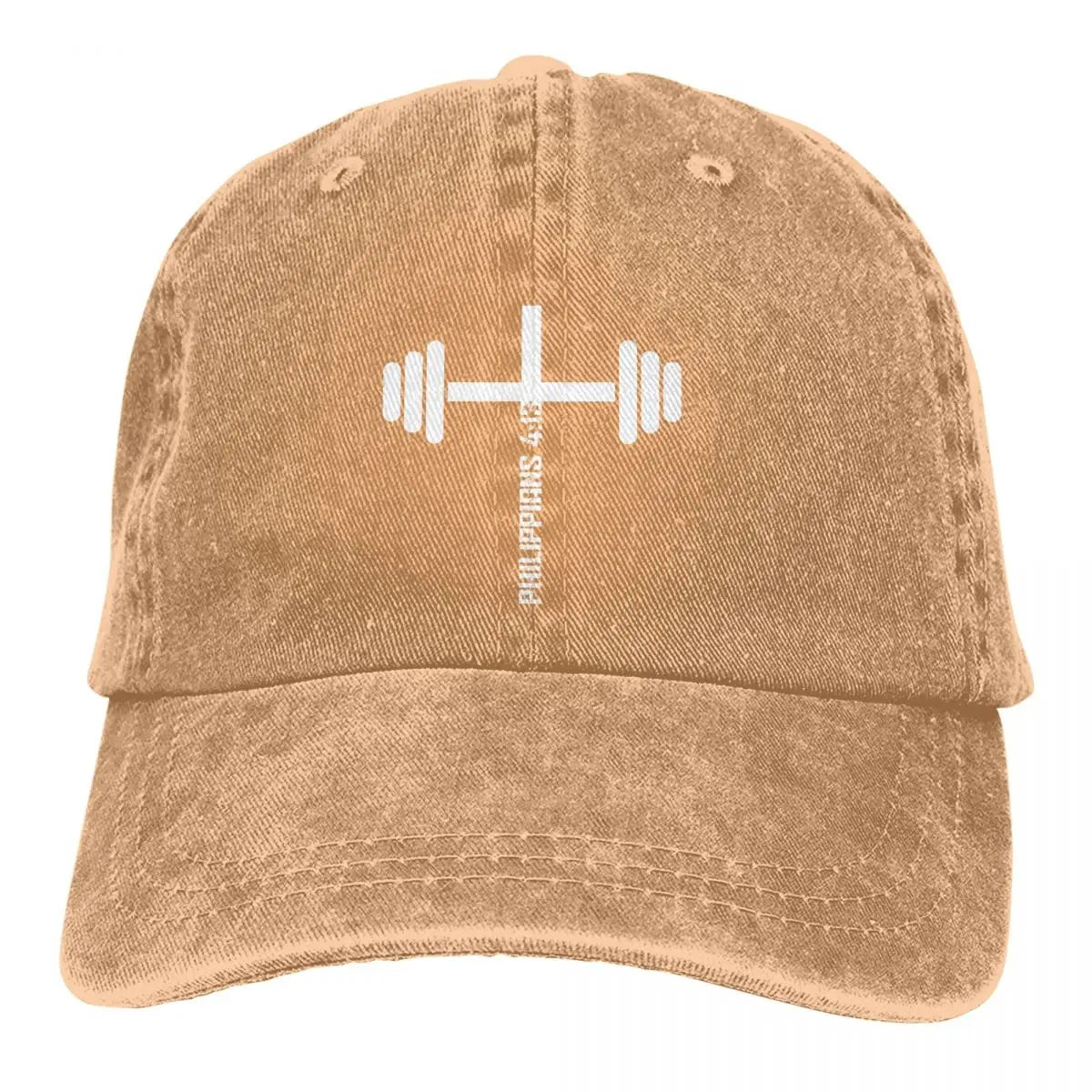 Christian Fitness Philippians 4 13 Bible Verse Baseball Caps