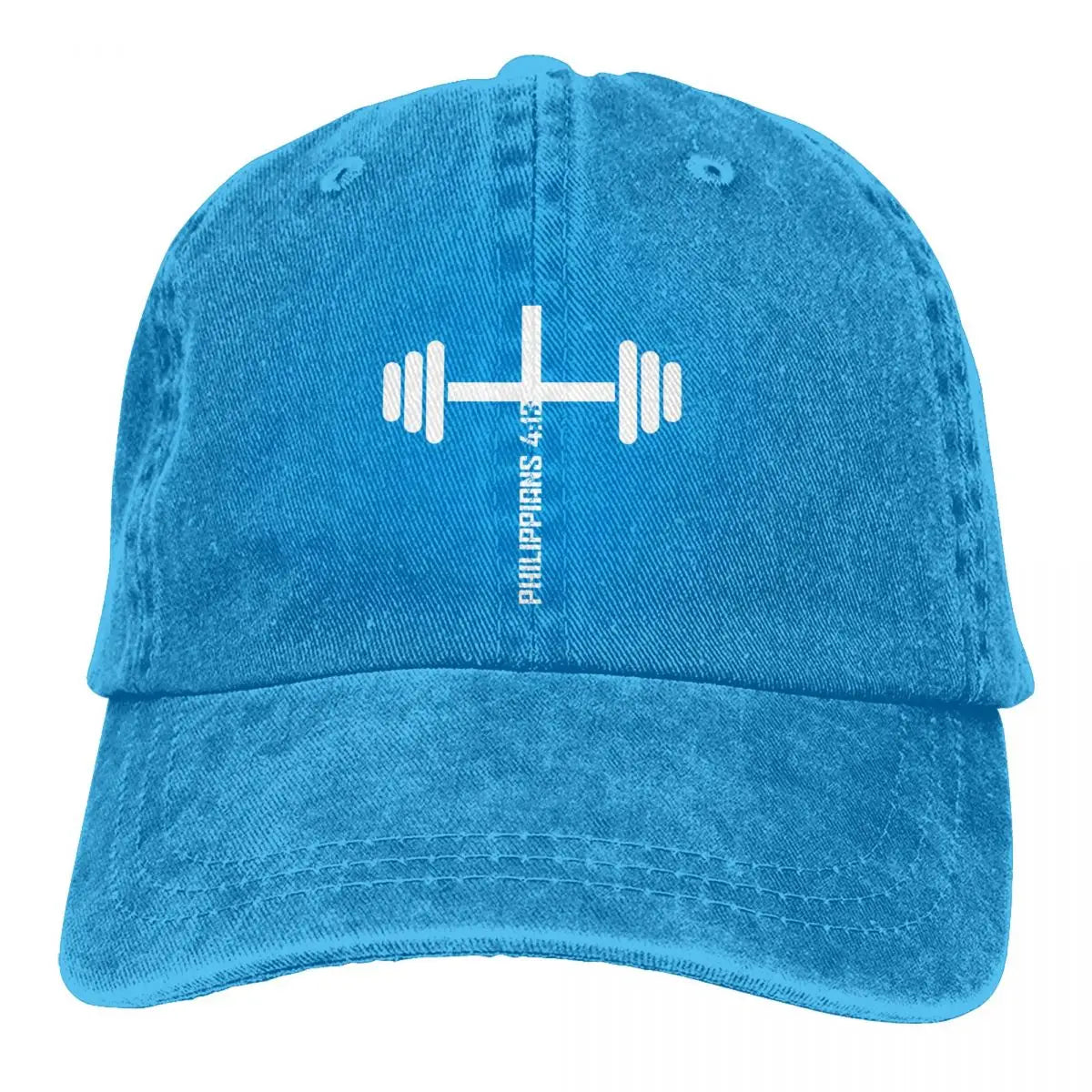 Christian Fitness Philippians 4 13 Bible Verse Baseball Caps