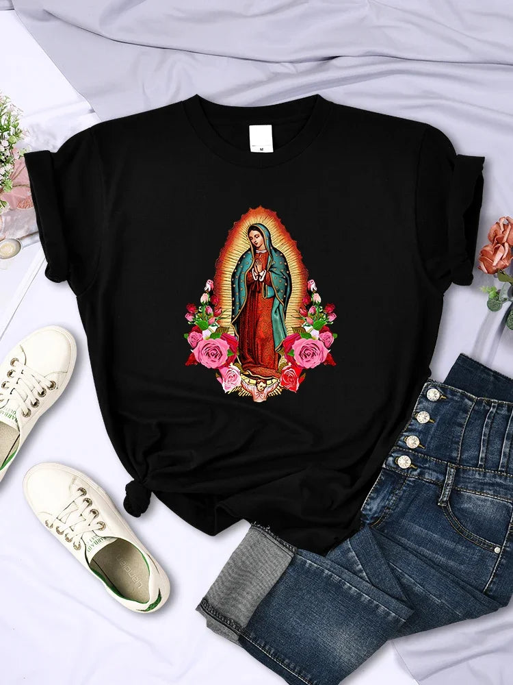 Our Lady of Guadalupe Womens Tee