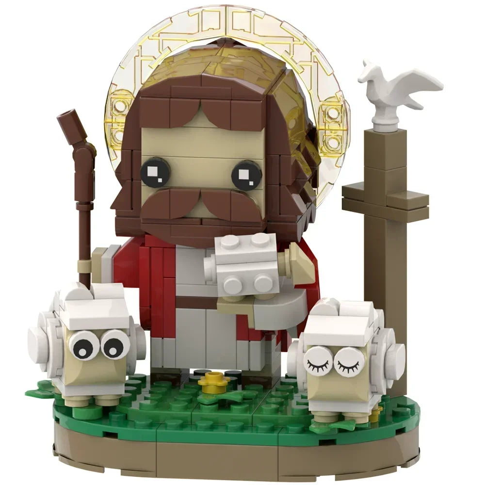 Gobricks MOC Birth of Jesus Building Block