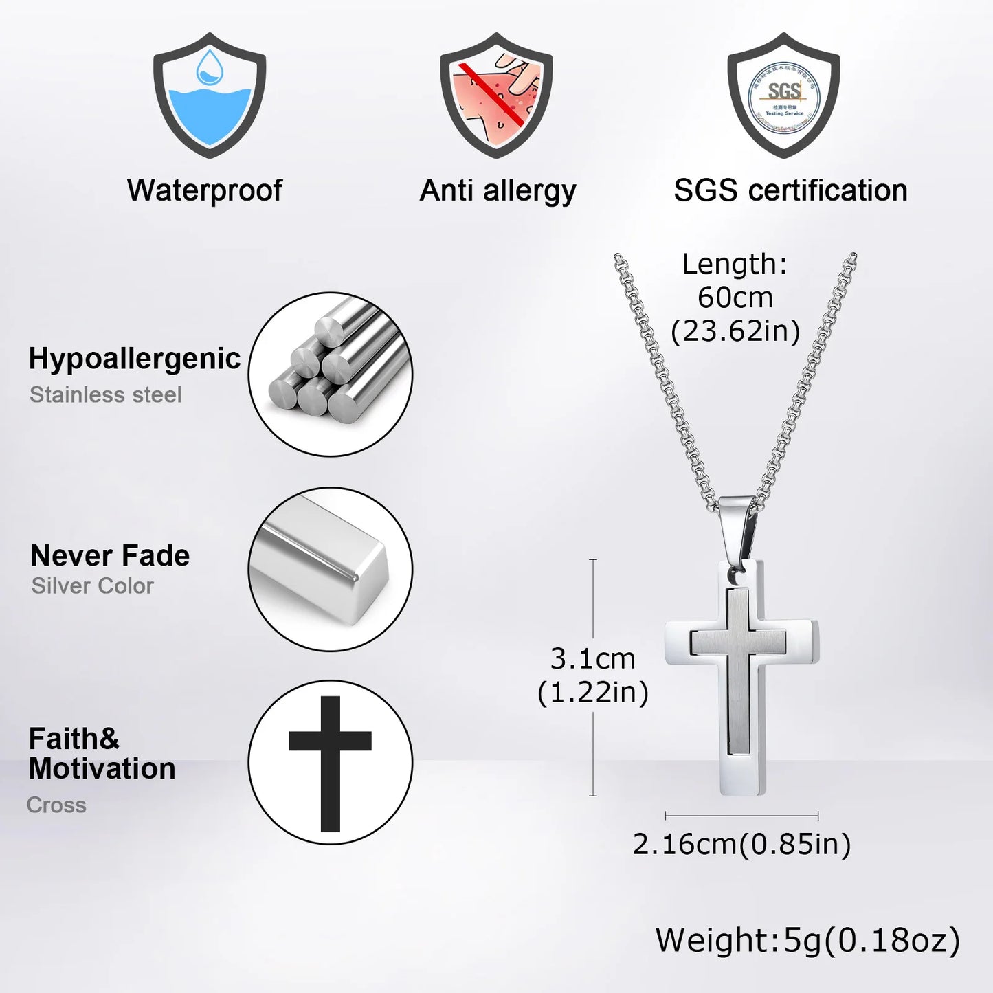 Cross Pendant Necklaces