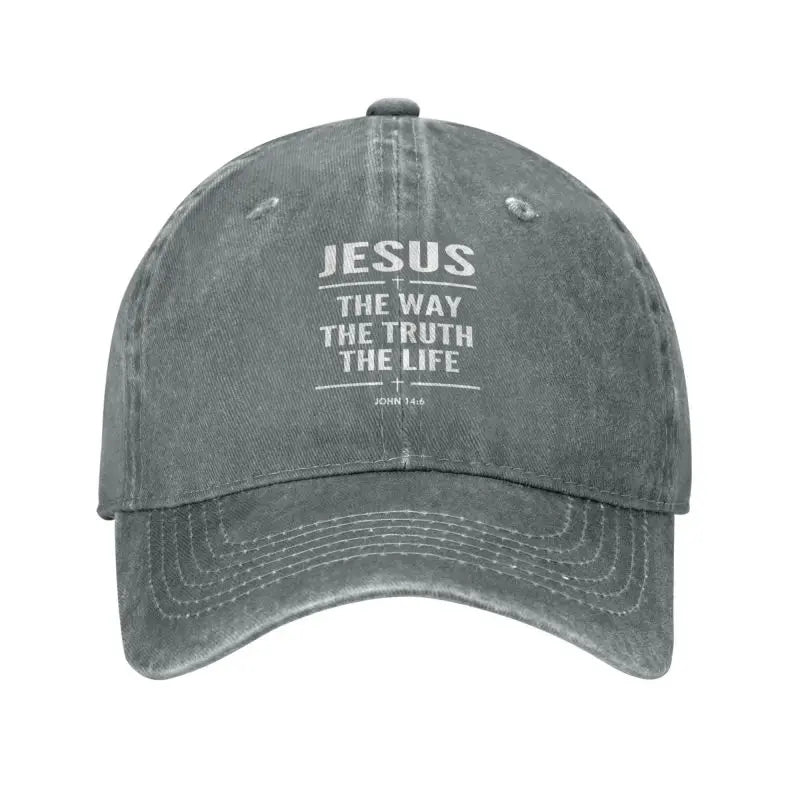 Jesus The Way The Truth The Life Baseball Cap