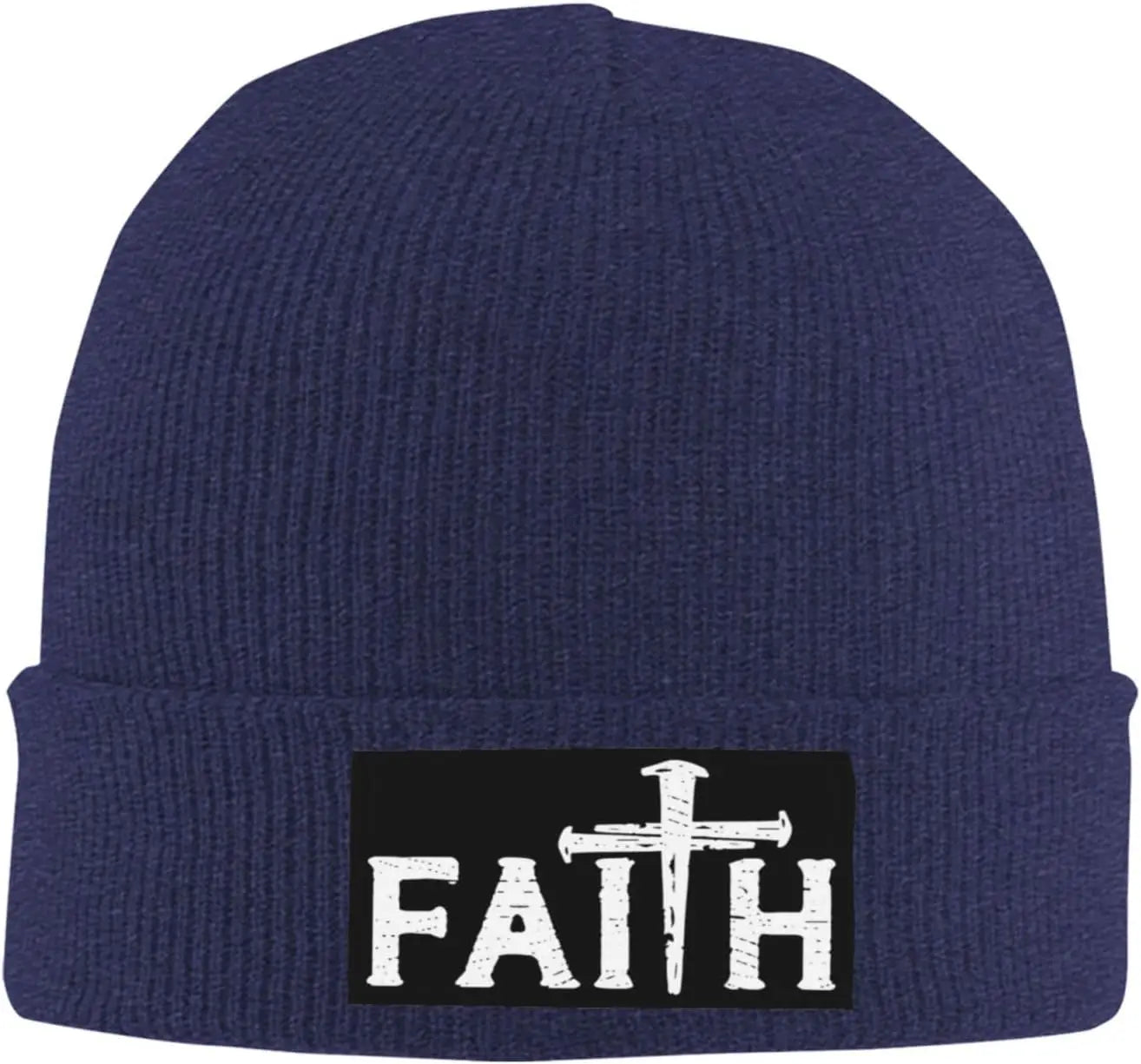 Faith Religious Knit Hat