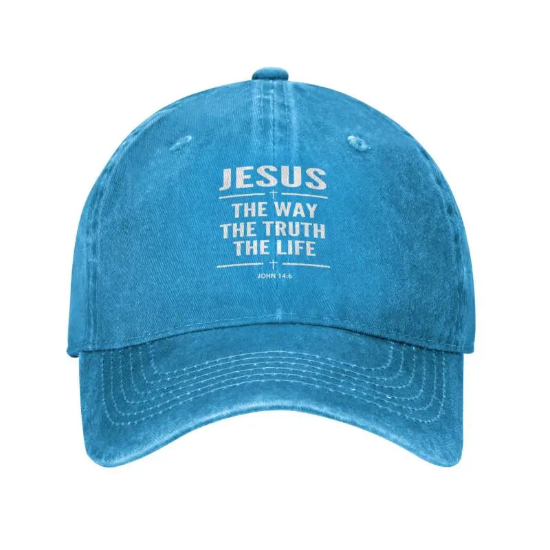 Jesus The Way The Truth The Life Baseball Cap