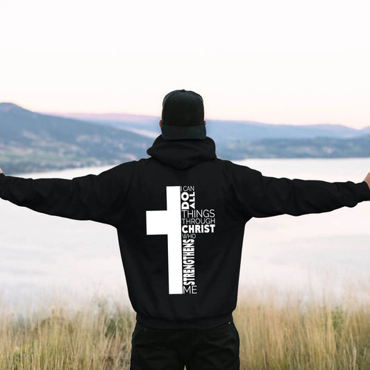 Jesus Theme Men's Hoodies