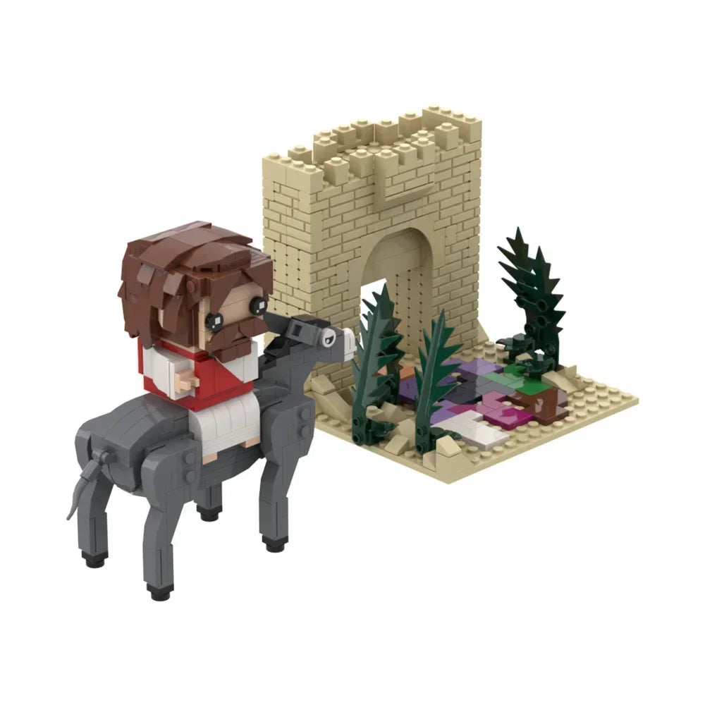 Gobricks MOC Birth of Jesus Building Block