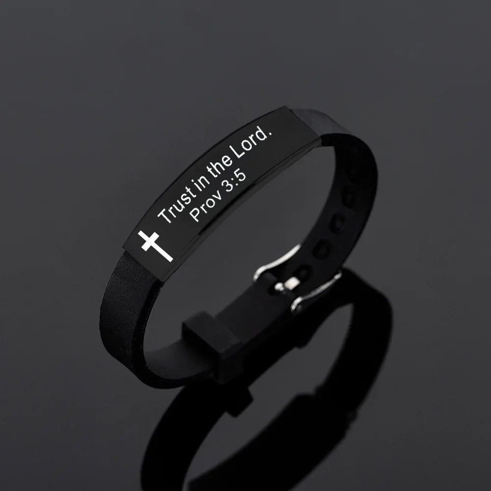 Bible Silicone Bracelet