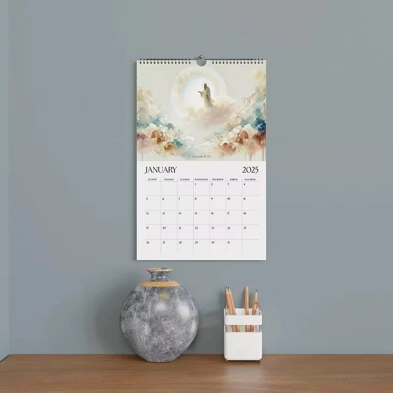 2025 Christian Bible Stories Wall Calendar