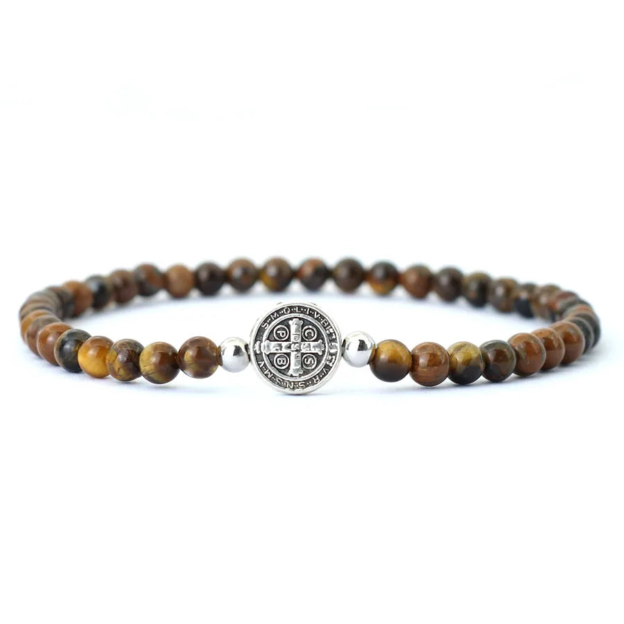 Men Minimalist Cross Bracelet