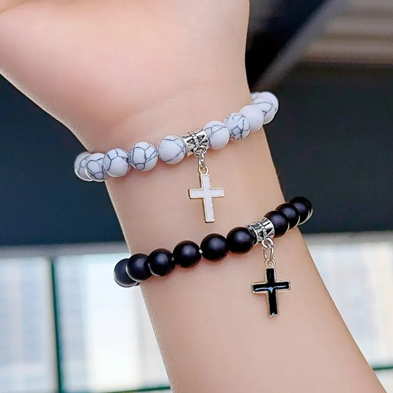 Christian Natural Stone Bracelet