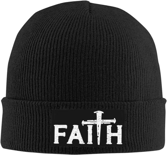 Faith Religious Knit Hat