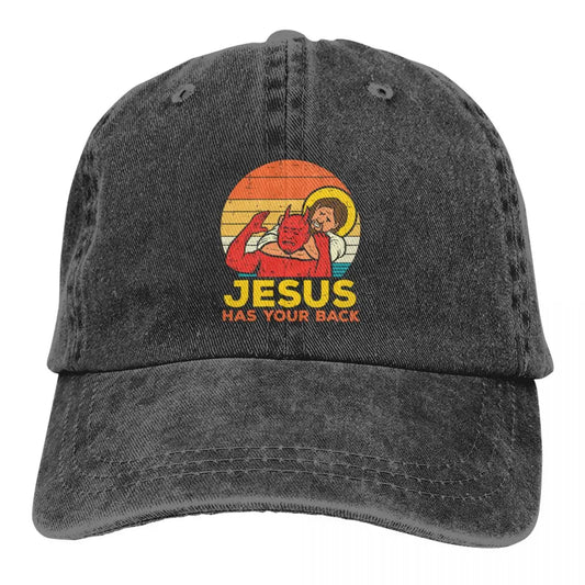 Jesus Has Your Back Jiu Jitsu Cap