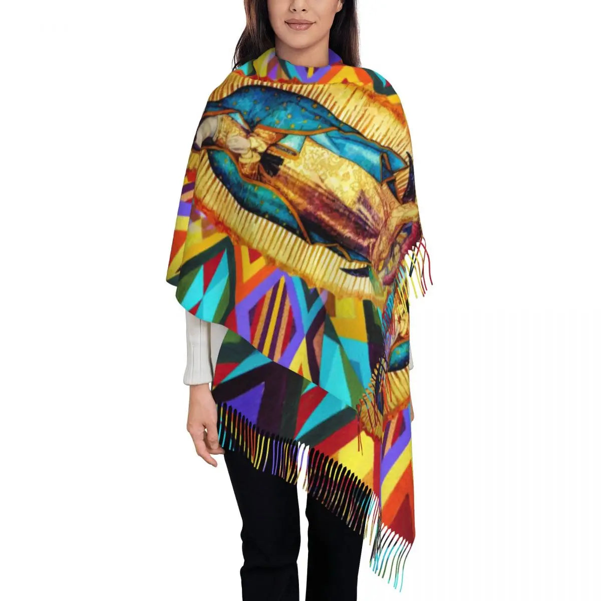 Virgin Mary Of Guadalupe Scarf