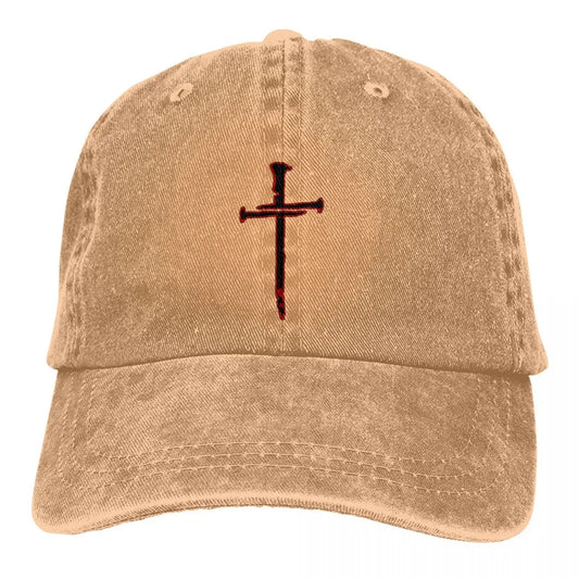 God Cross Peaked Cap