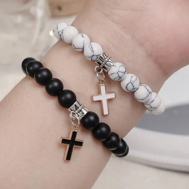 Christian Natural Stone Bracelet