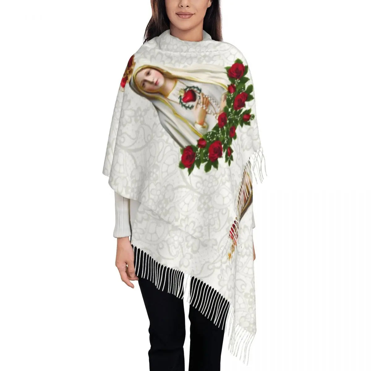 Virgin Mary Of Guadalupe Scarf