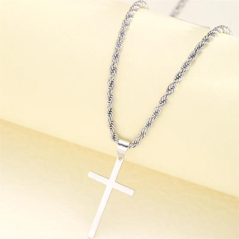 New Cross Pendant Necklace