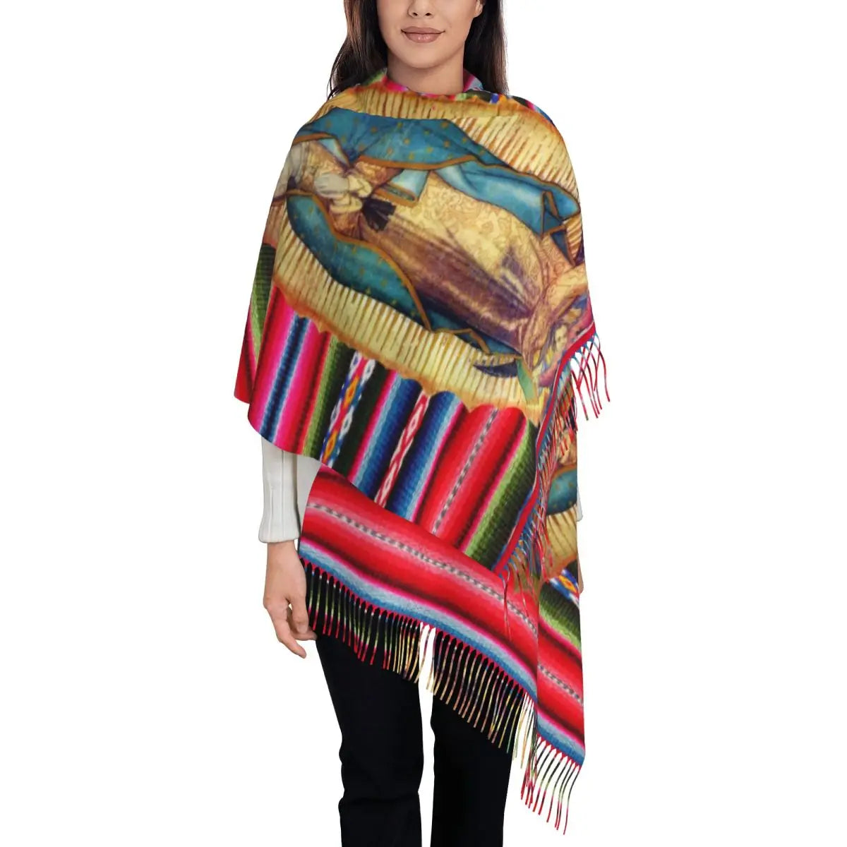 Virgin Mary Of Guadalupe Scarf